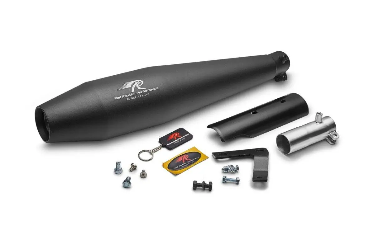 Honda Highness Cb350 Red Rooster Performance Exhaust Pegasus 2