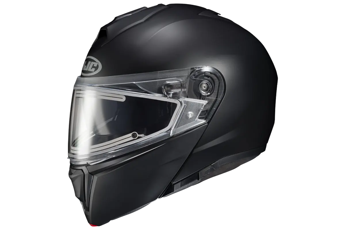 Hjc I90 Modular Winter Helmet Electric Lens - Semi-Flat Black 1