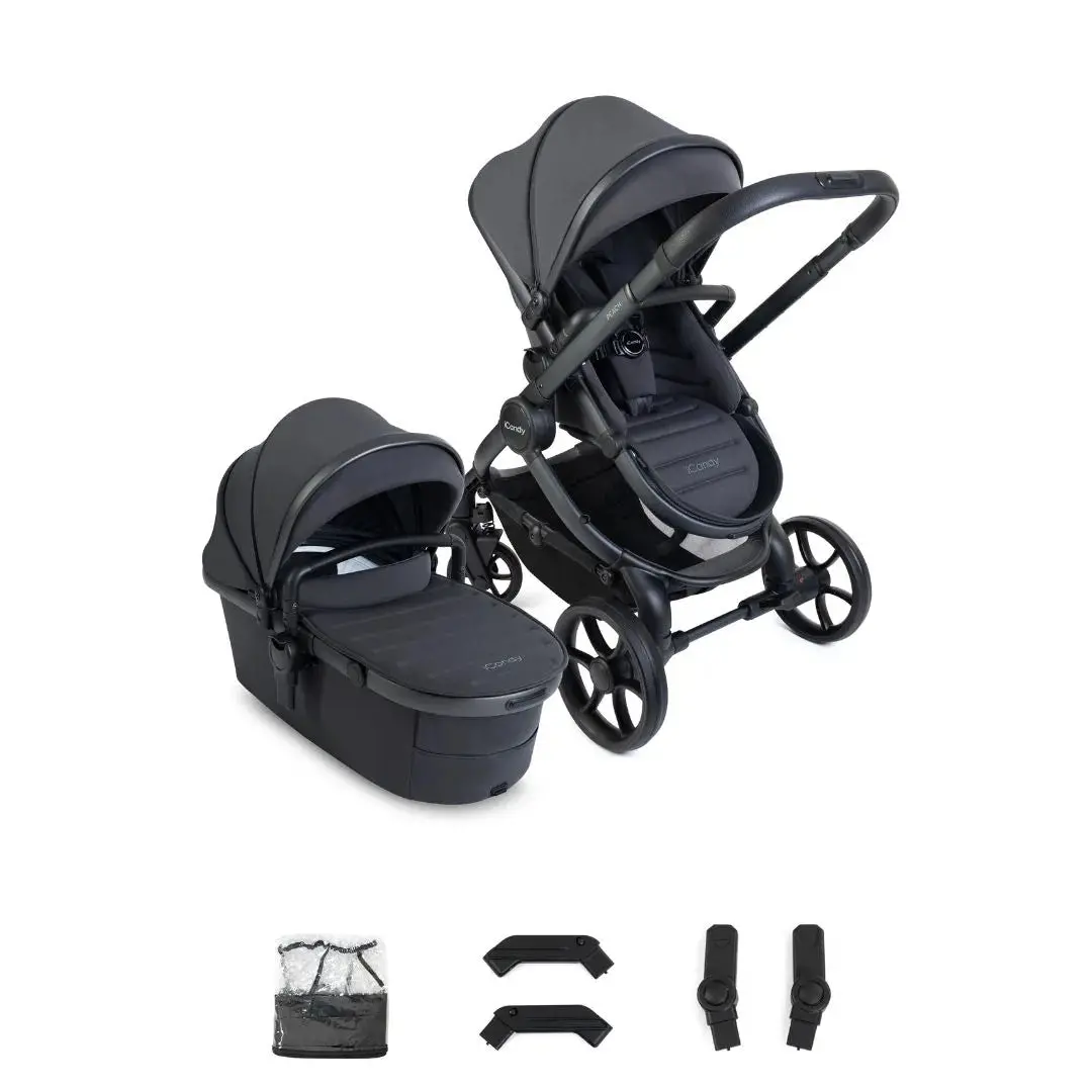 Icandy Peach 8 Pushchair Combo - Grey 1