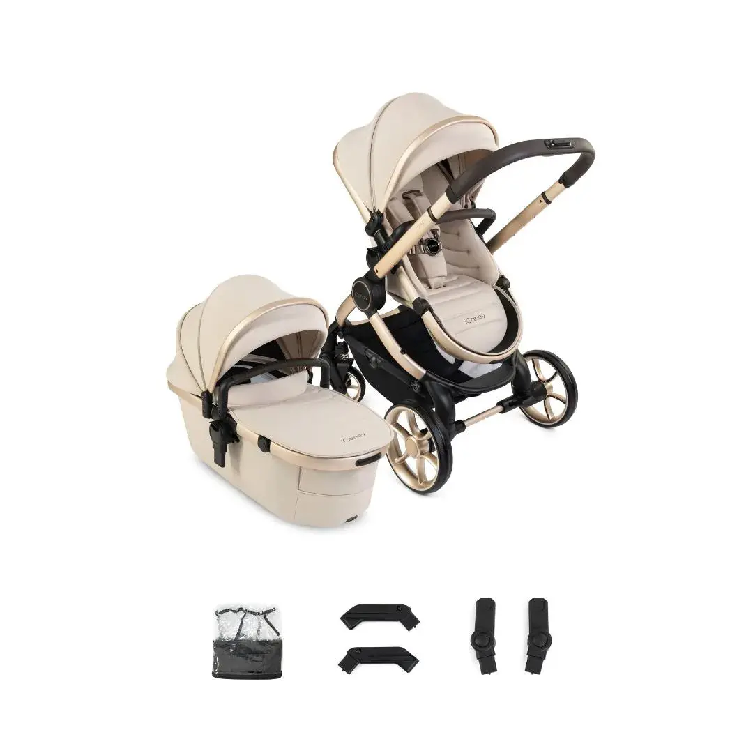 Icandy Peach 8 Pushchair Combo Special Edition - Biscotti 1