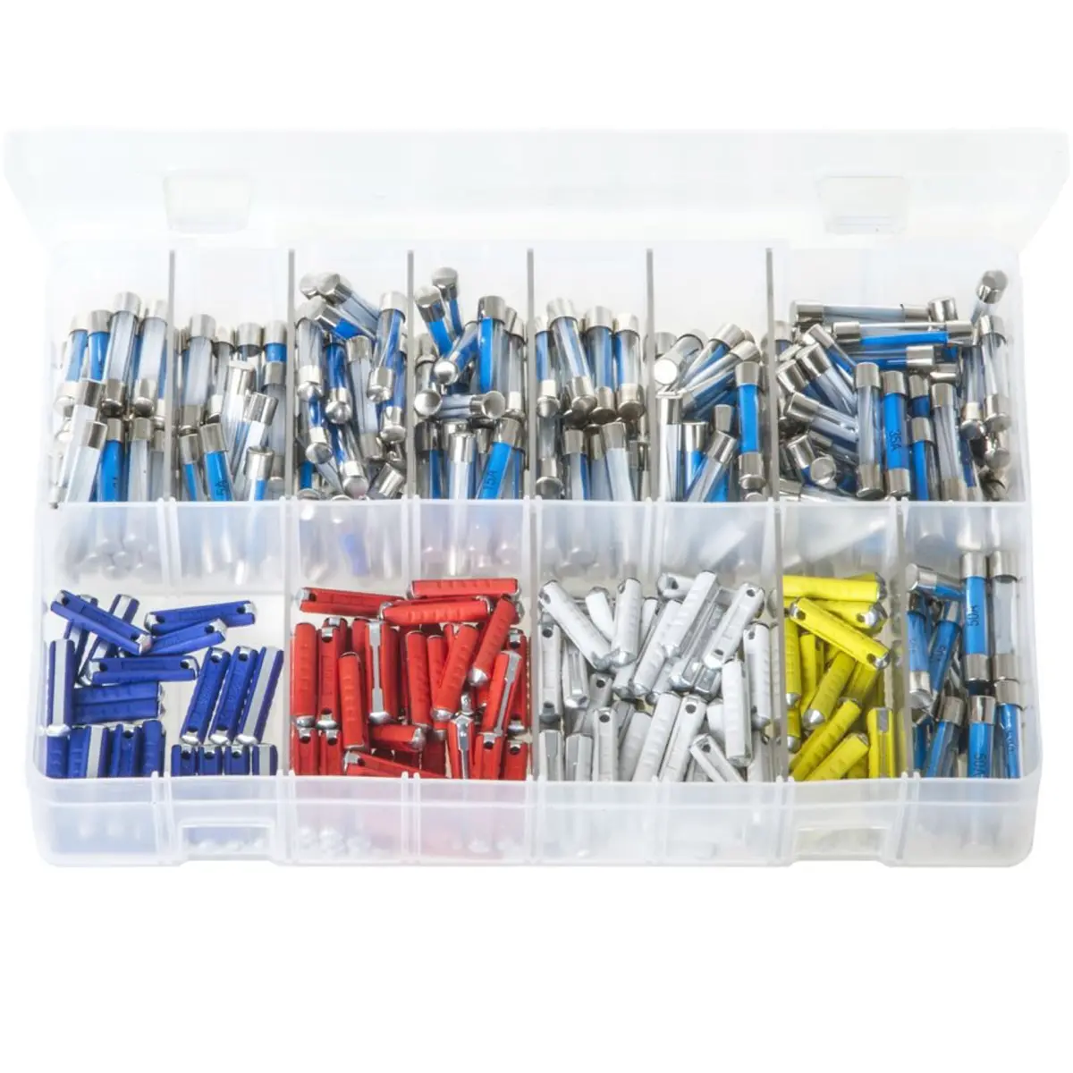 Assorted Box Glass & Torpedo Fuses Qtyx350 Pg.24,52-53 Vlab194 1