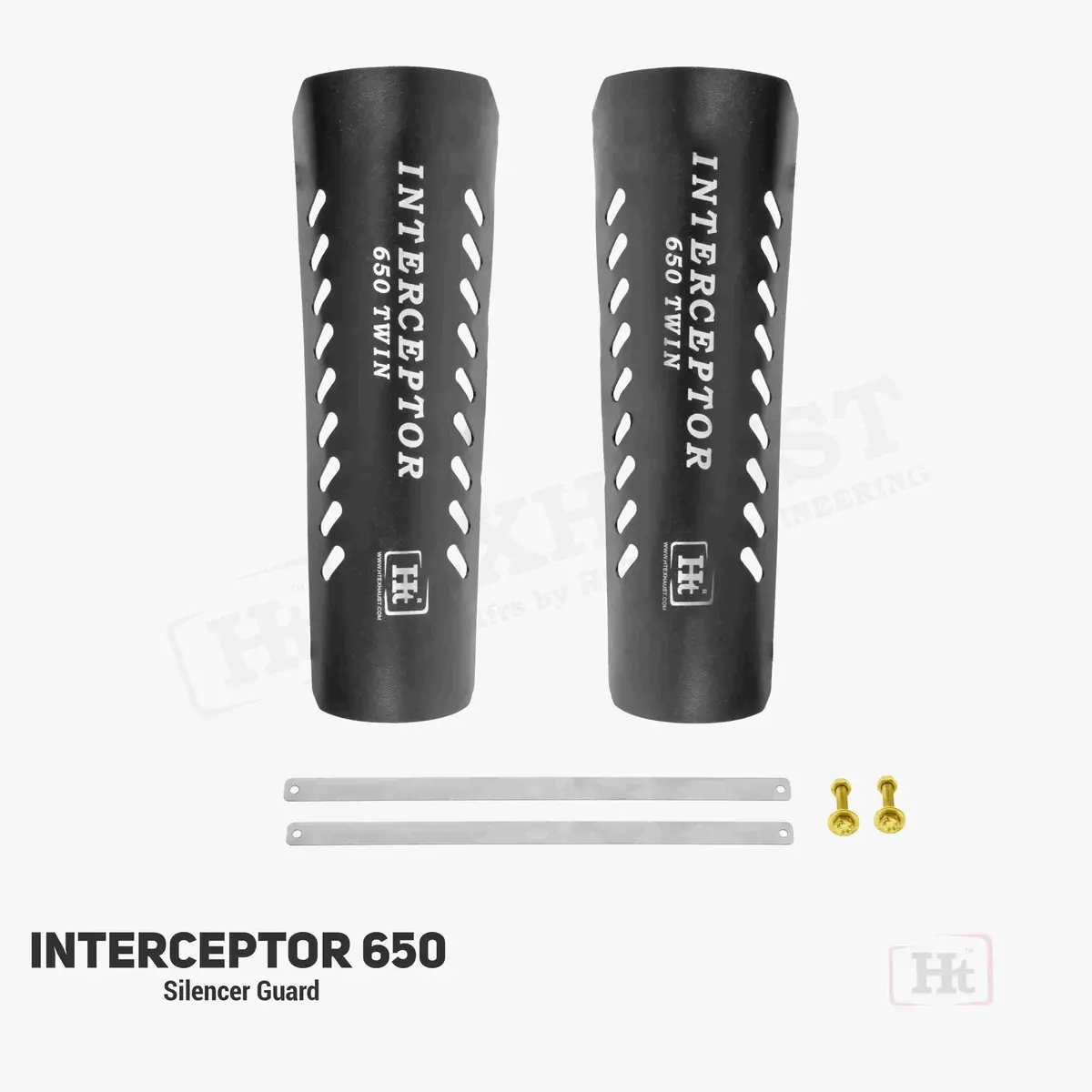 Interceptor Silencer Guard Stainless Steel – Mate Black – In 302 1