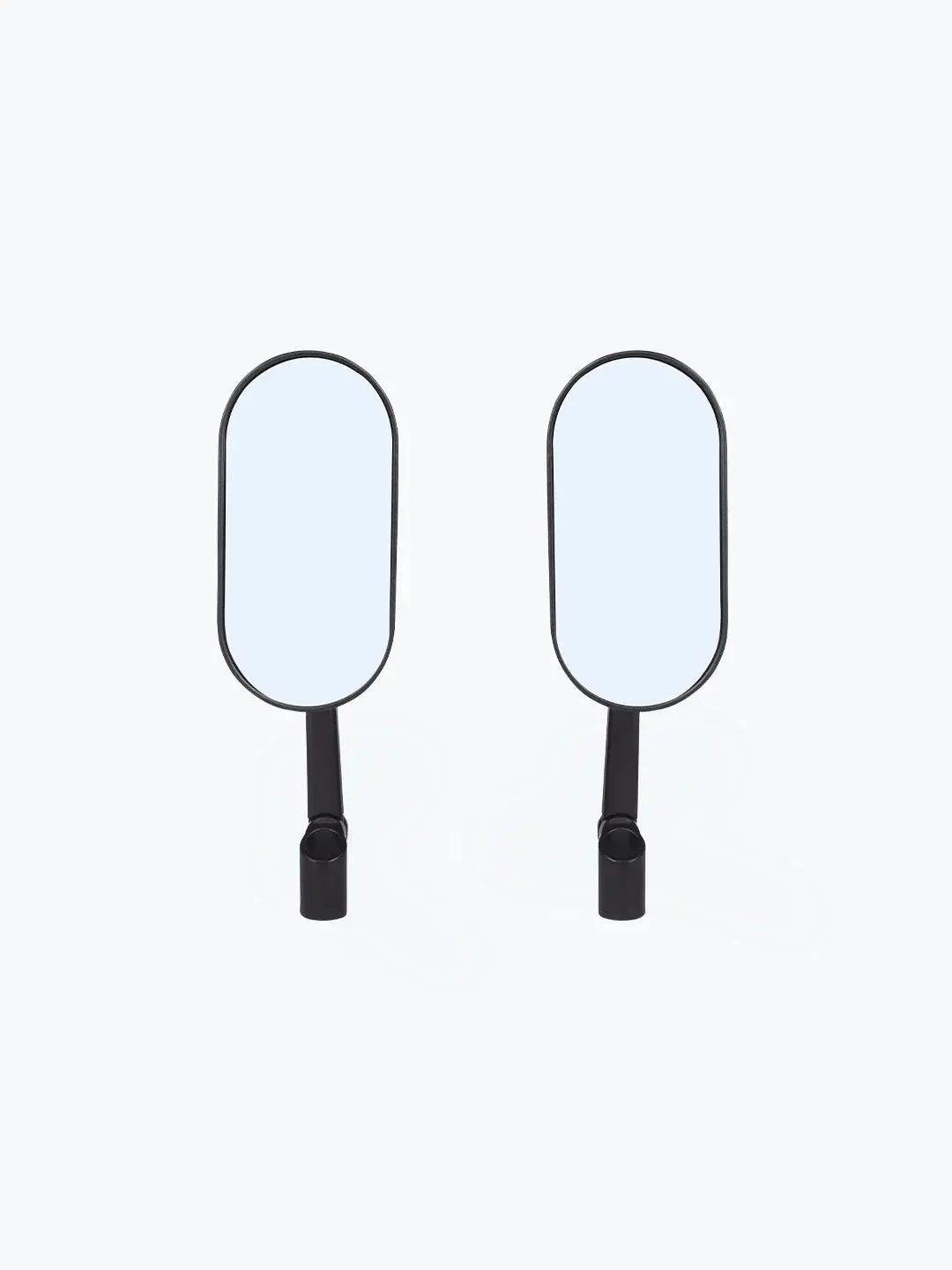Inverted Alloy Cnc Carbon Fiber Oval Mirror 1