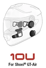 Sena 10U Headset W/Rc4 For Shoei Gt-Air 1