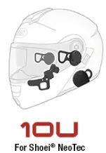 Sena 10U Headset W/Rc4 For Shoei Neotec 1