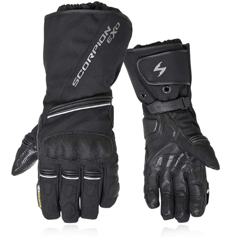 Scorpion Exo Tempest Men's Motorcycle Textile Long Gloves - Black 1
