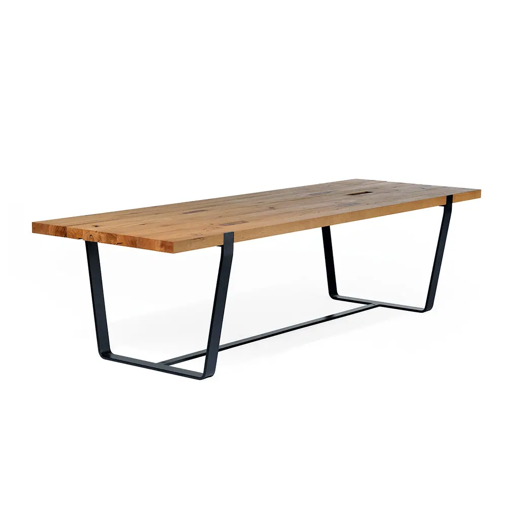 Janua | Bb 11 Clamp Table | Oiled Vintage Oak 240X95cm 1