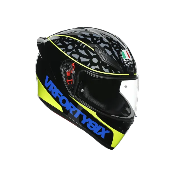 Agv K-1 Full-Face Motorcycle Helmet - Speed 46 Graphic 1