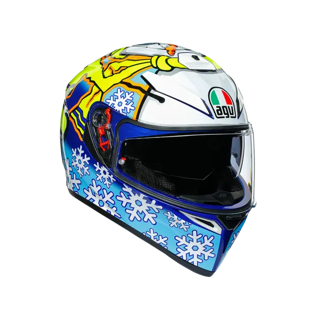 Helmet Agv K-3 Sv Rossi Winter Test 2016 1