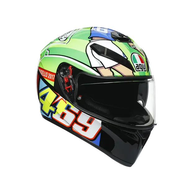 Helmet Agv K-3 Sv Rossi Mugello 2017 1