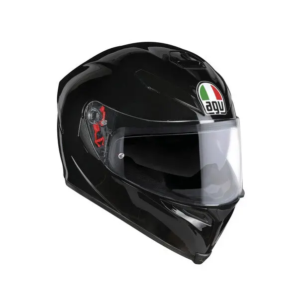 Agv K-5 S Full-Face Motorcycle Helmet - Solid Black 1