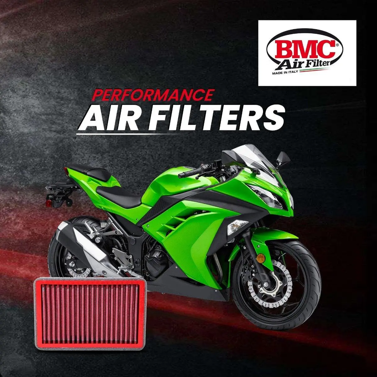 Kawasaki Ninja 300 Bmc Air Filter 1