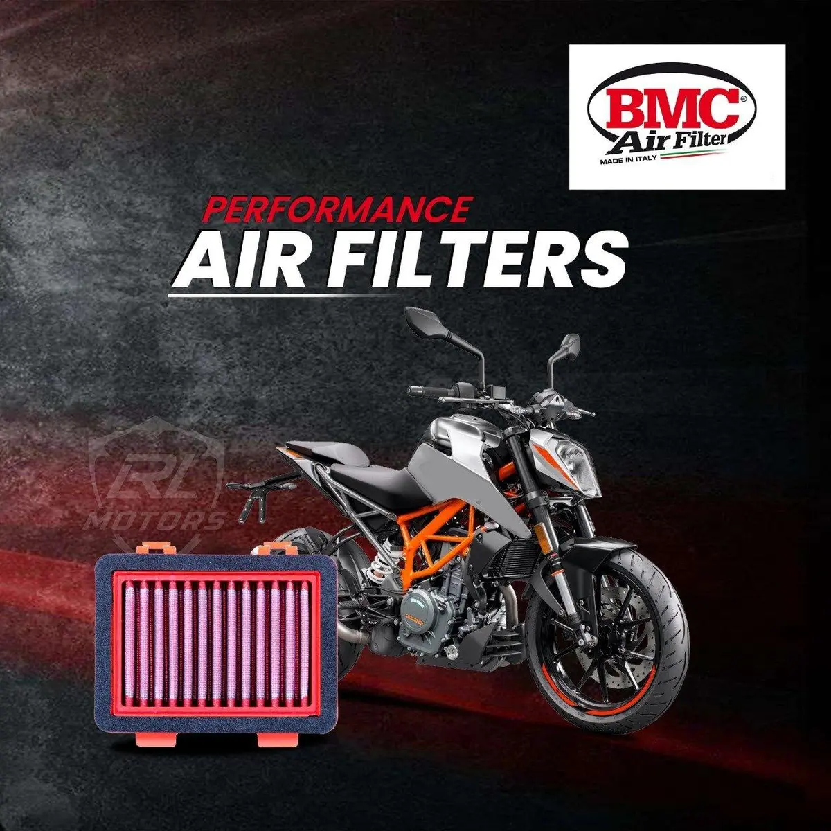 Bmc Air Filter Fm995/04 For Ktm 125 Duke / 250 Duke/ 390 Duke / Adventure 390/250 1