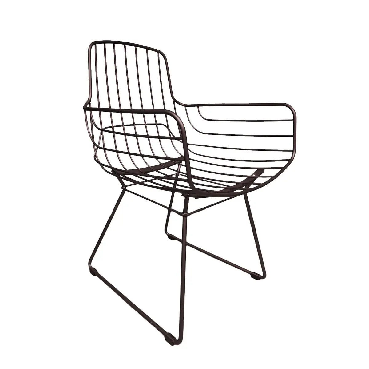 Freifrau | Leyasol Armchair High | Frame + Cushion Insert Only - Indoor/Outdoor | Steel Bronze Glaze 1