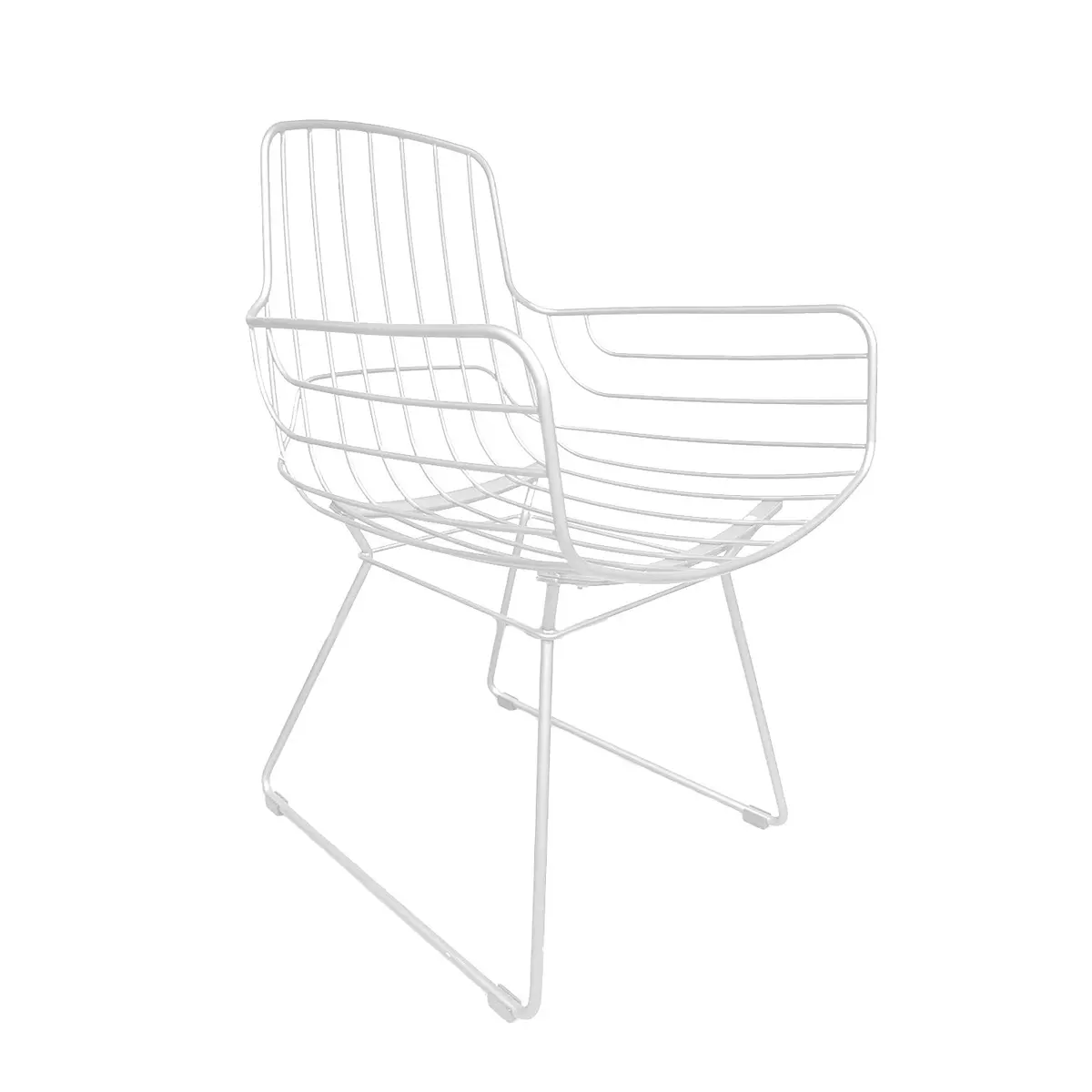 Freifrau | Leyasol Armchair High | Frame + Cushion Insert Only - Indoor/Outdoor | Traffic White 1