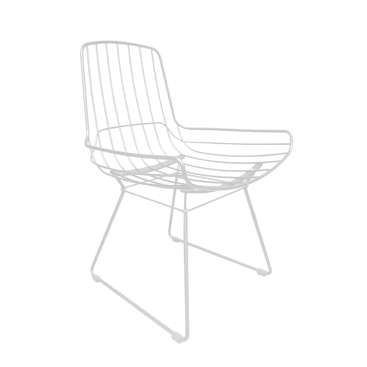 Freifrau | Leyasol Armchair Low | Frame + Cushion Insert Only - Indoor/Outdoor | Traffic White 1