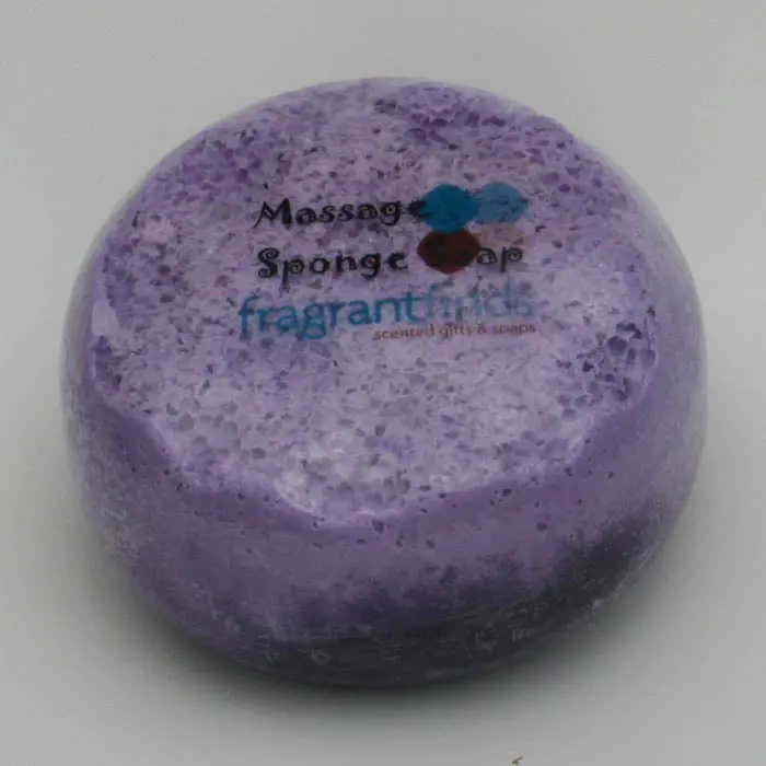 Lilac Sponge Soap (Pack Of 6) 1