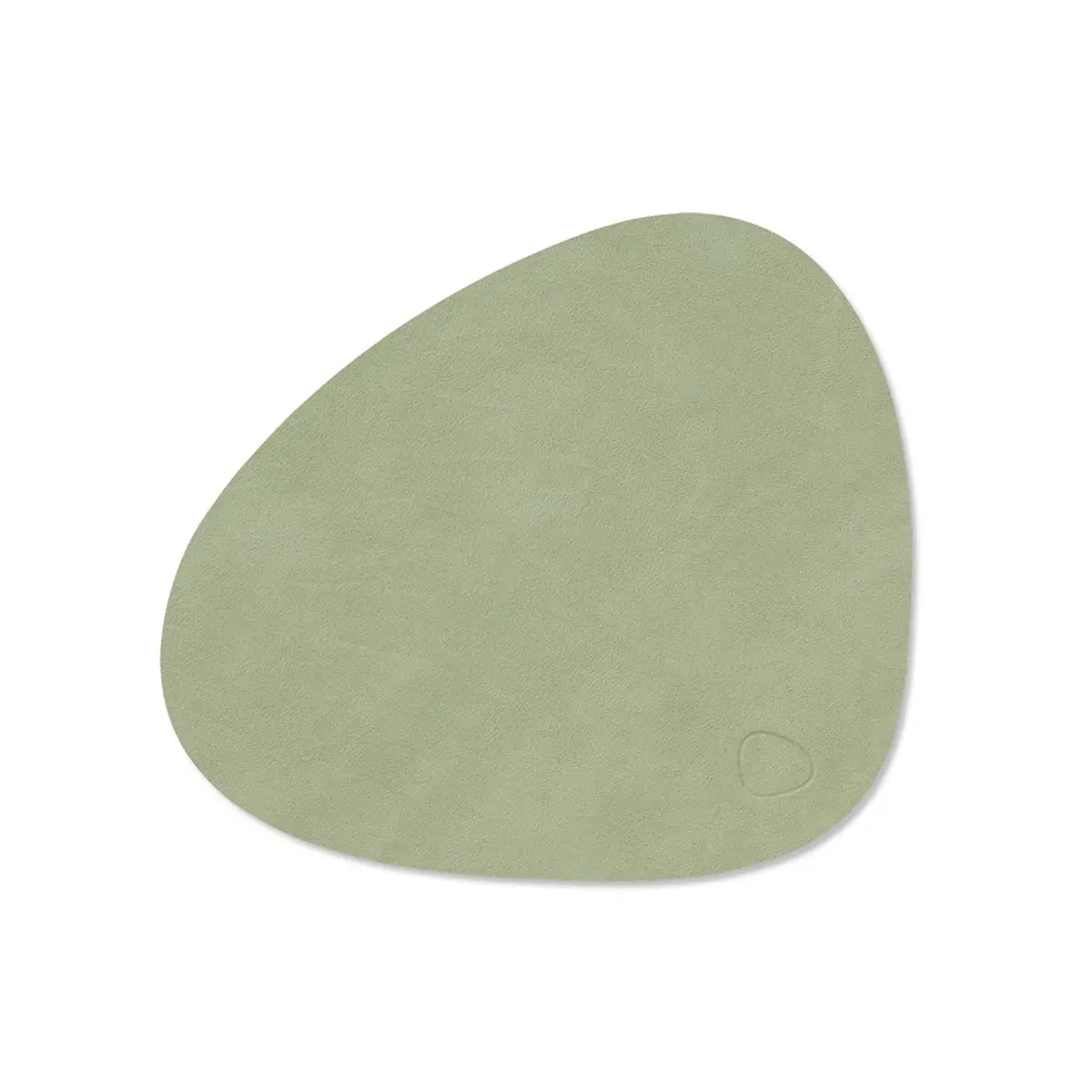 Lind Dna | Table Mat | Curve Small | Nupo Olive Green 1