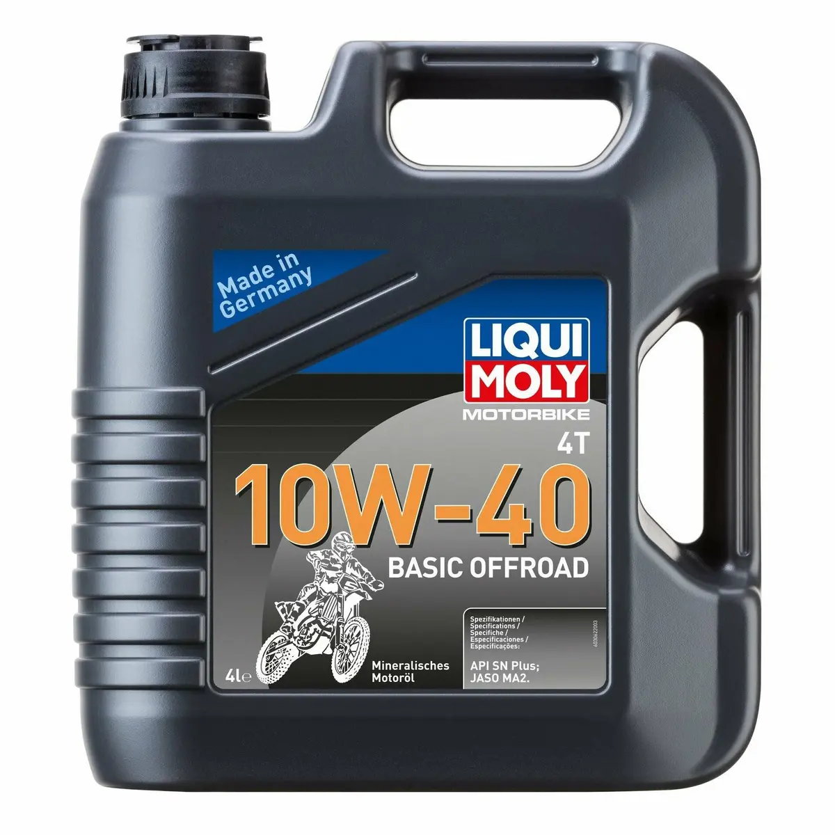 Liqui Moly 10W40 Motorbike Engine Oil 4T Basic Off Road 4 Stroke 3062 2