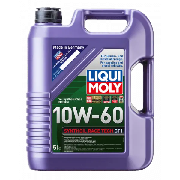 Liqui Moly Synthoil Synthoil Race Tech Gt1 10W-60 ( 5L) 1