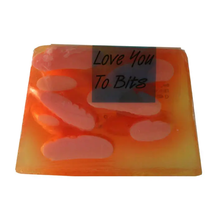 Love You To Bits Soap Block 1