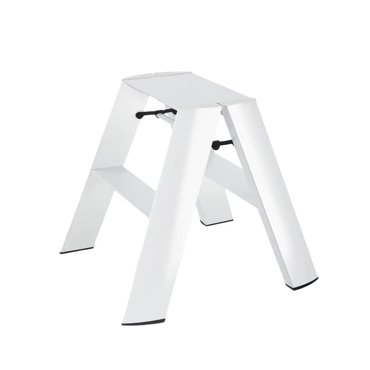 Hasegawa | Lucano 2 Step Ladder | White Wide (Japan) - Lc 1