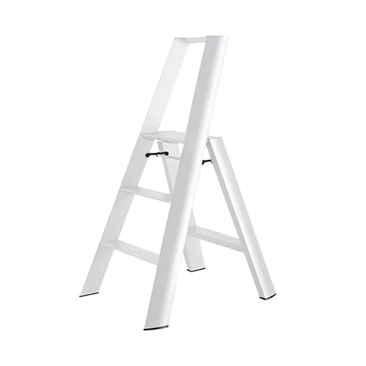 Hasegawa | Lucano 3 Step Ladder | White Wide (Japan) - Lc 1