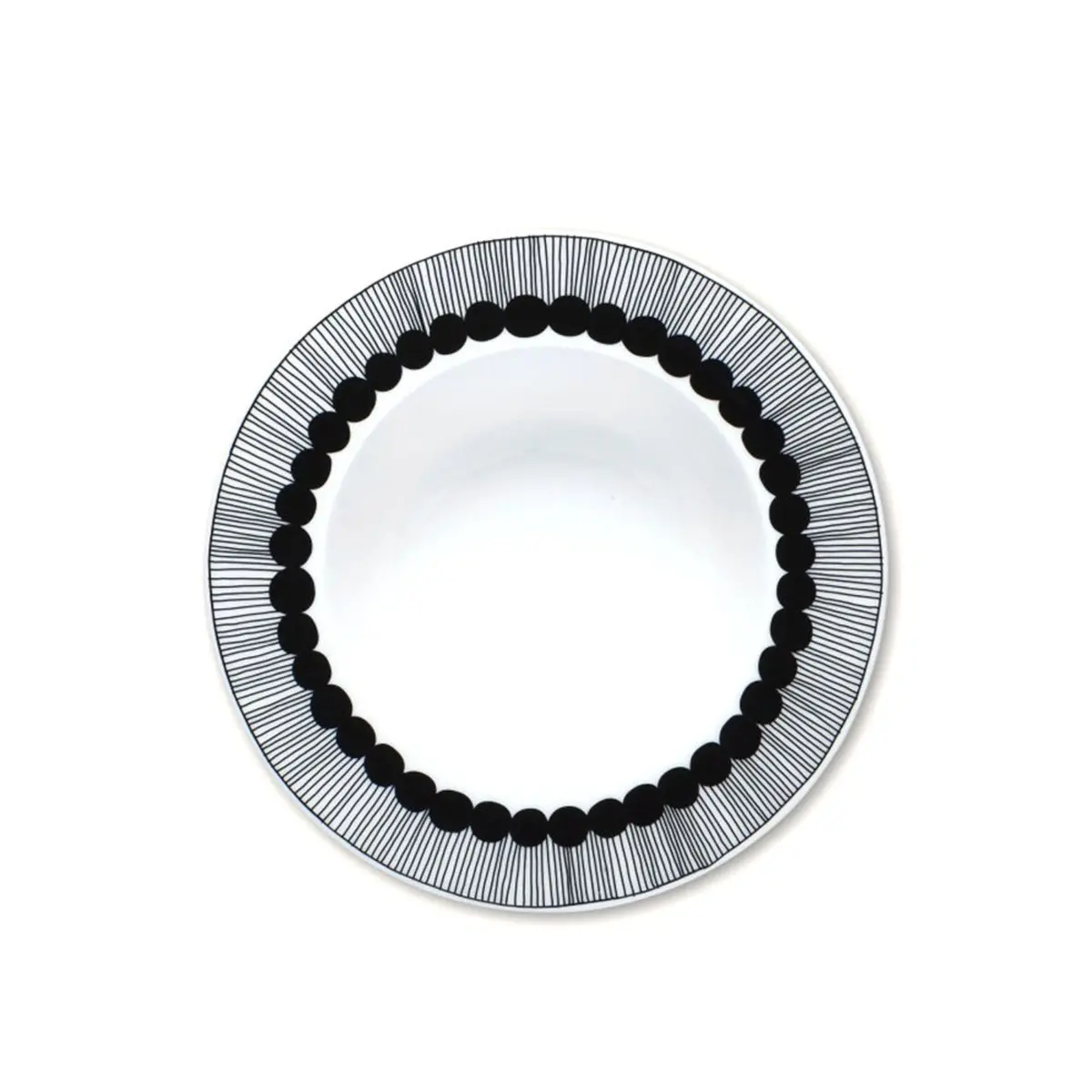 Marimekko | Oiva Siirtolapuutarha Deep Plate 20Cm | Colour 190 - Dc 1