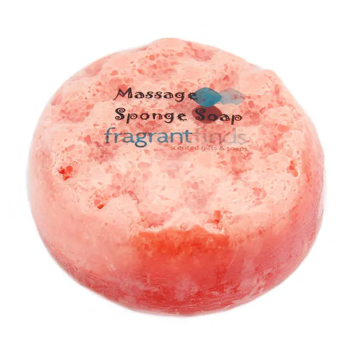 Orange Blossom Sponge Soap (Pack Of 6) 1