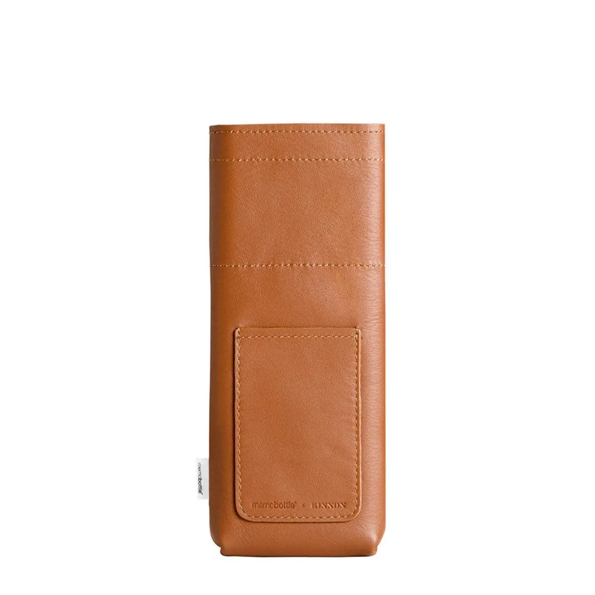 Memobottle | Sleeve Slim Leather | Tan - Lc 1