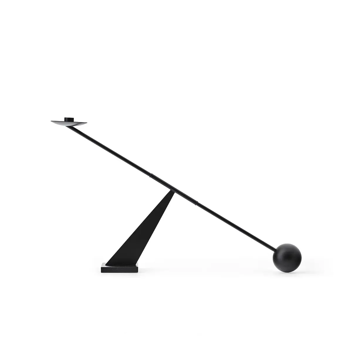 Audo Copenhagen (Menu) | Interconnect Candle Holder | Black 1