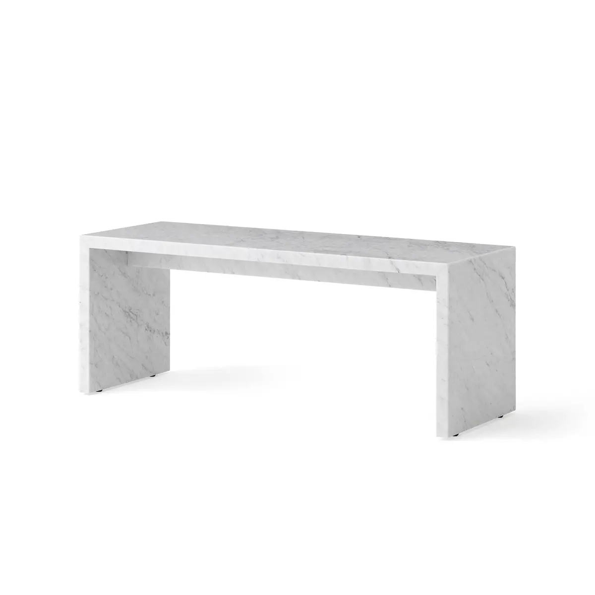 Audo Copenhagen (Menu) | Plinth Bridge | White Carrara Marble 1