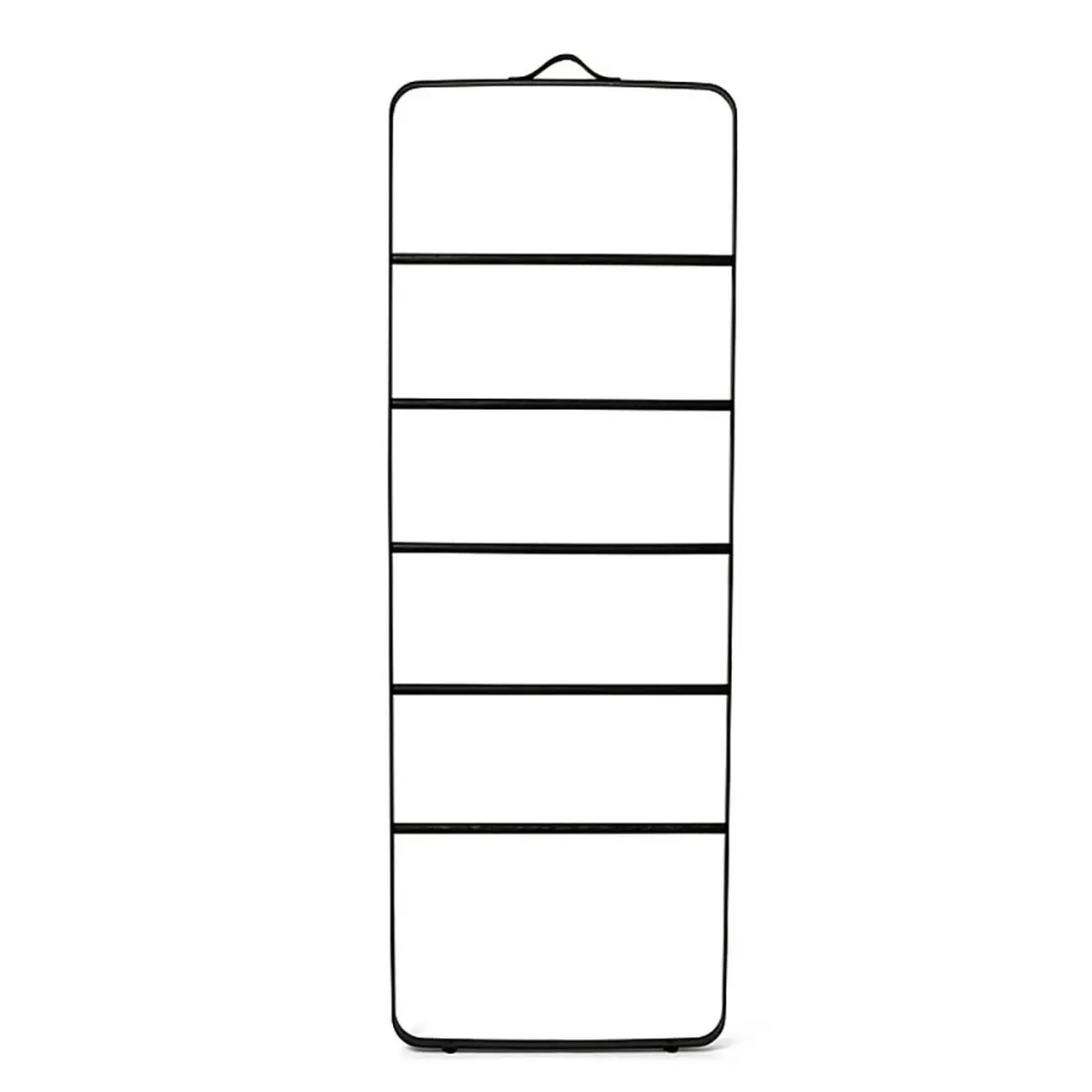 Audo Copenhagen (Menu) | Norm Towel Ladder | Black + Dark Oak 1