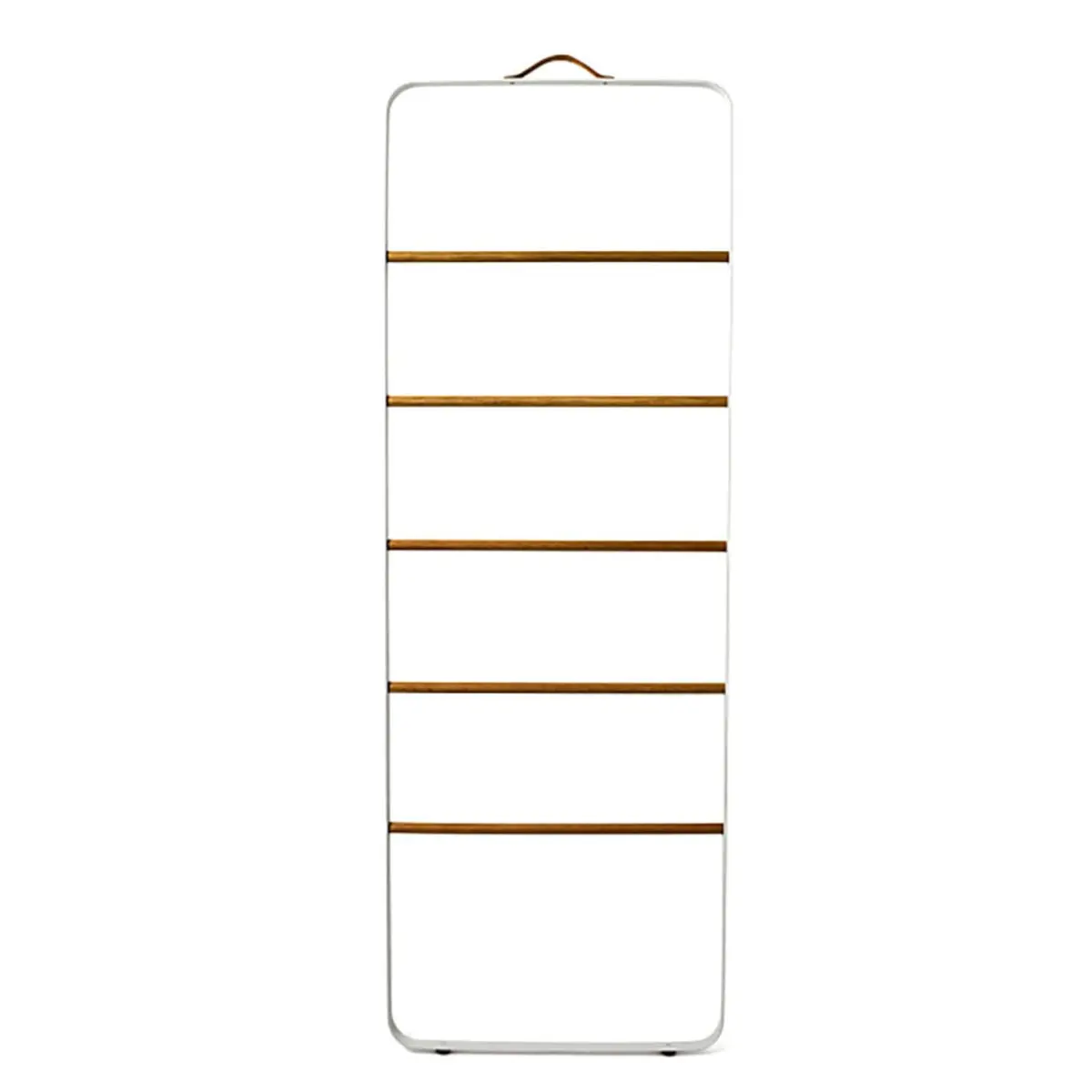 Audo Copenhagen (Menu) | Norm Towel Ladder | White + Light Oak 1