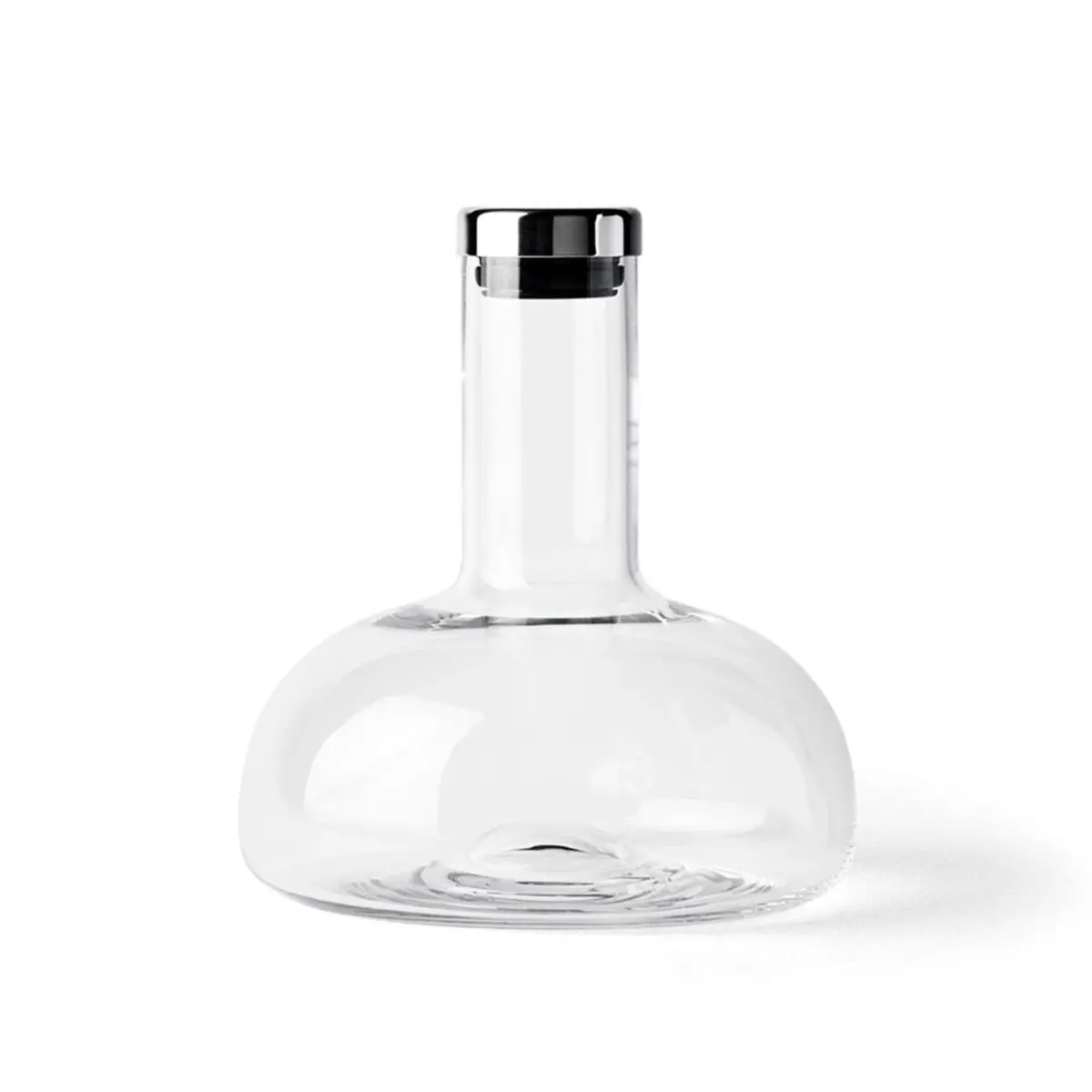 Audo Copenhagen (Menu) | Wine Breather Carafe | Clear + Steel 1