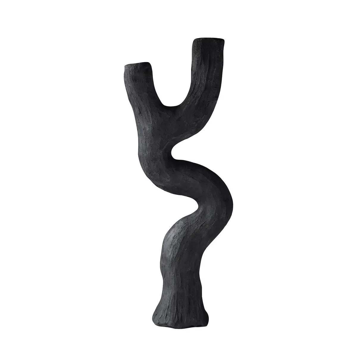 Mette Ditmer | Art Piece | Candle Holder | Black 1