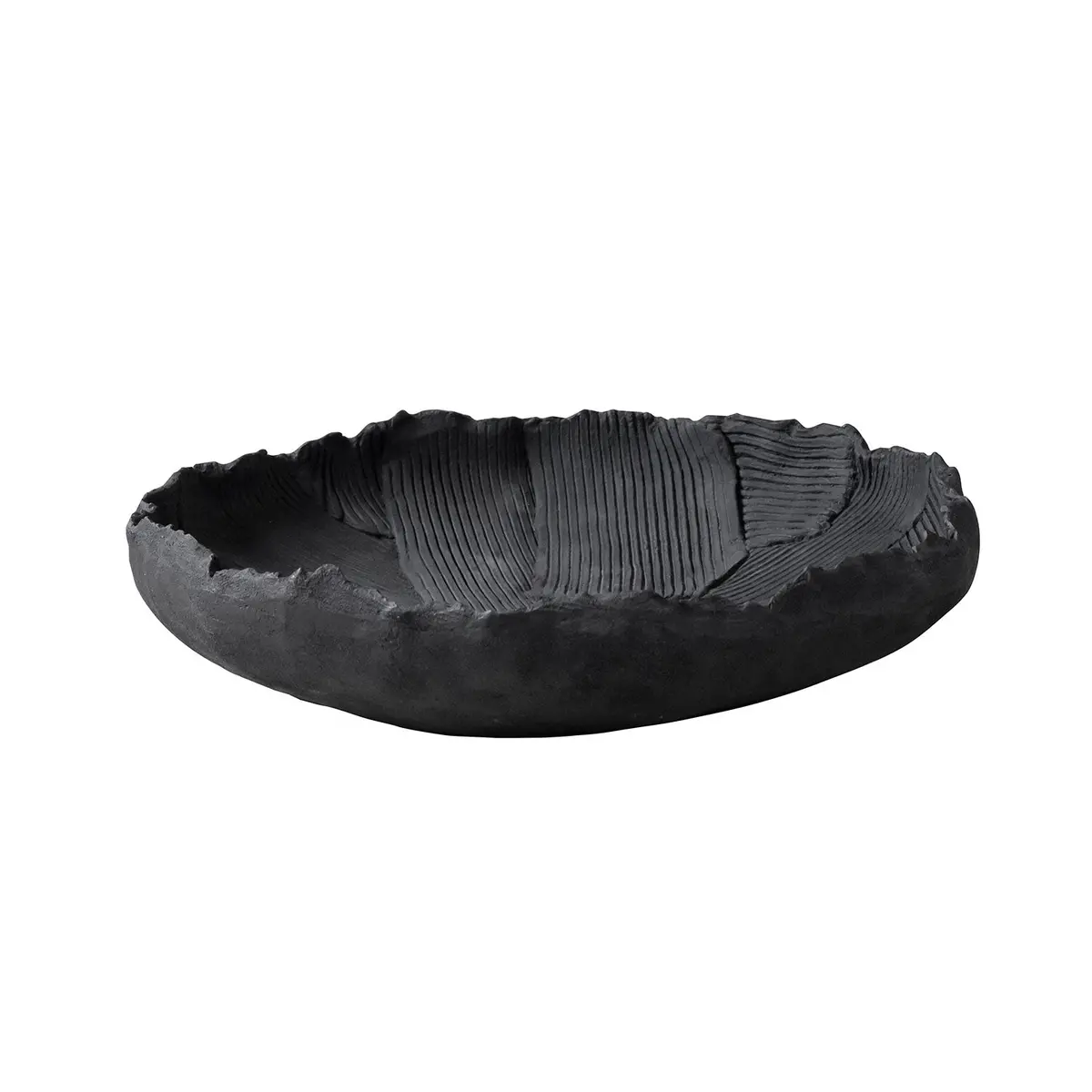 Mette Ditmer | Art Piece | Patch Bowl | Black 1