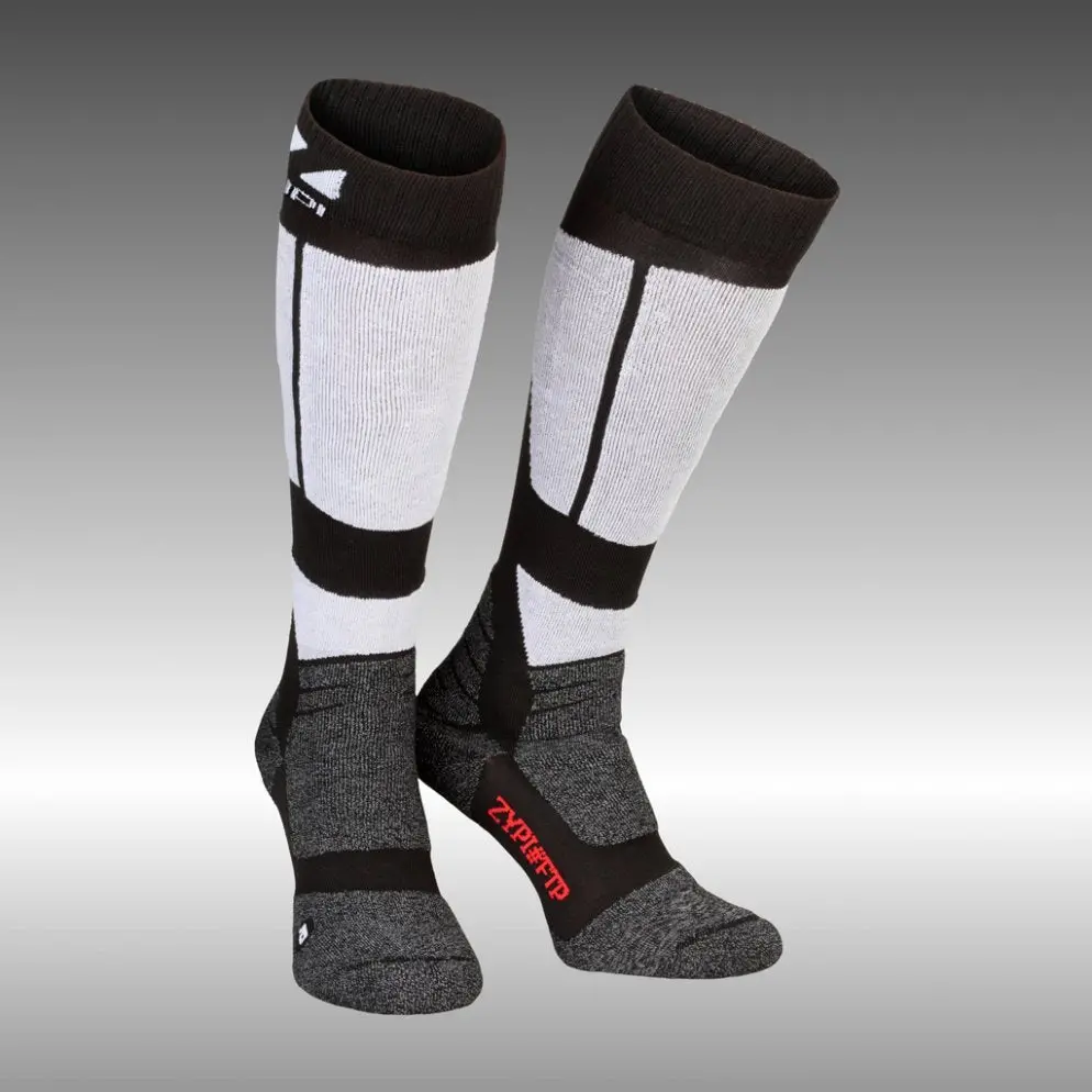 Zypi Thermal Ftp02 Long Socks Black/Grey 1