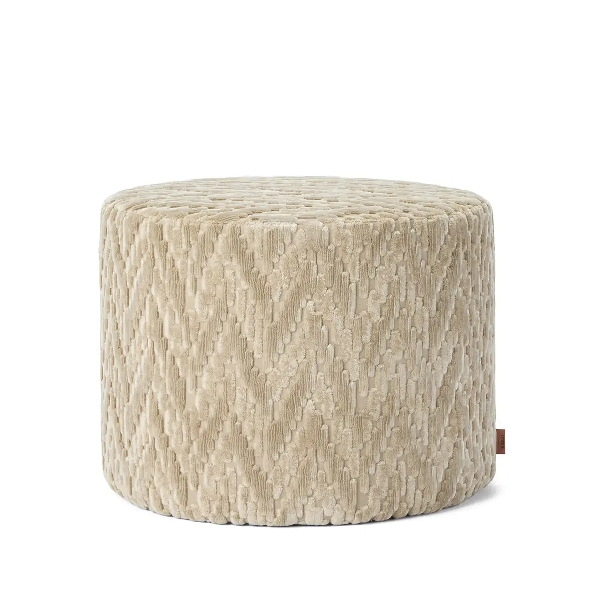 Missoni Home | Fossile Cylinder Pouf | Colour 48 1