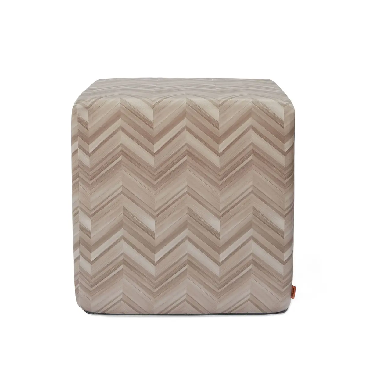 Missoni Home | Layers Inlay Cube Pouf | Colour 72 1
