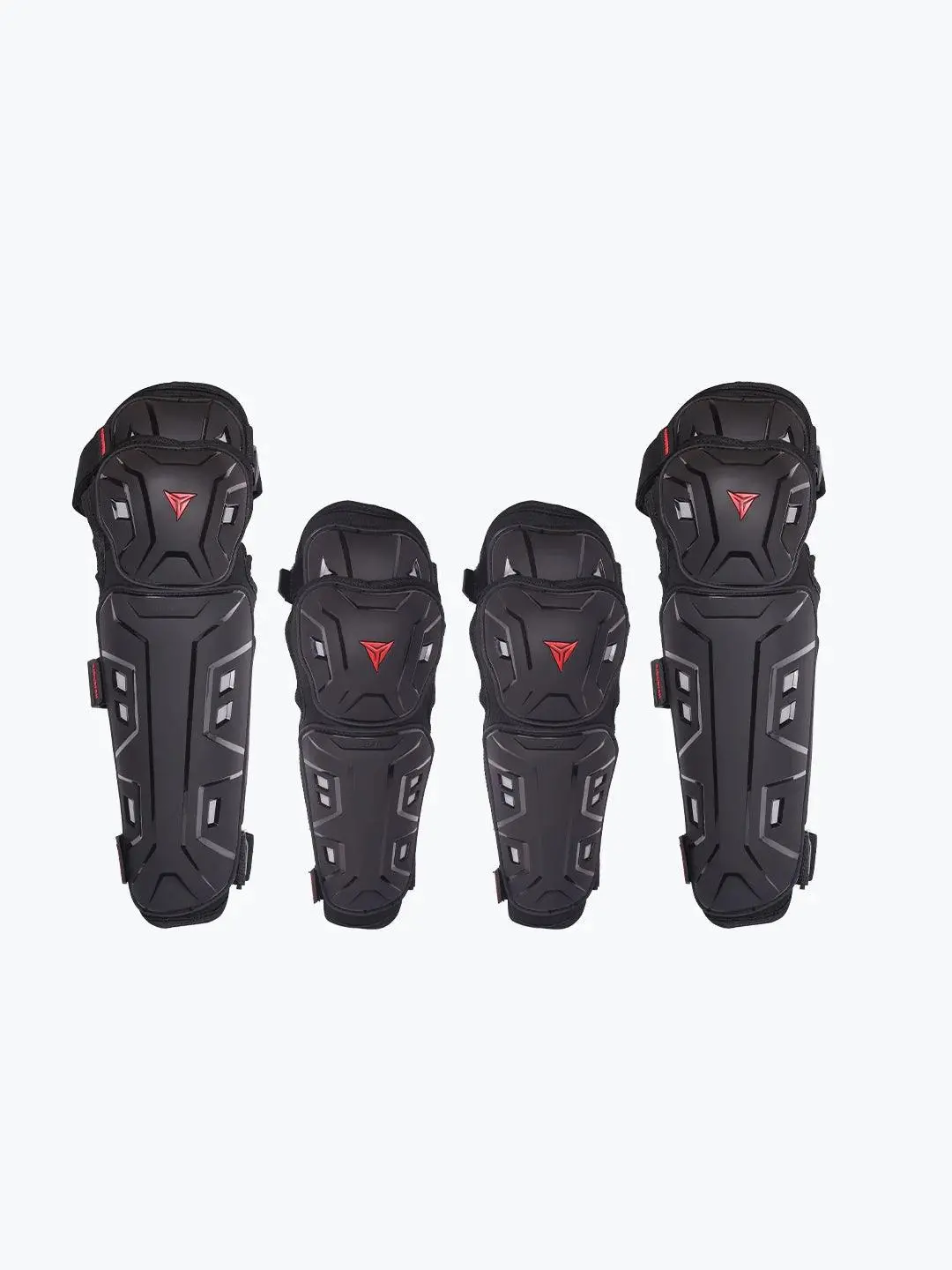 Motowolf Knee & Elbow Pad Black 1029 1