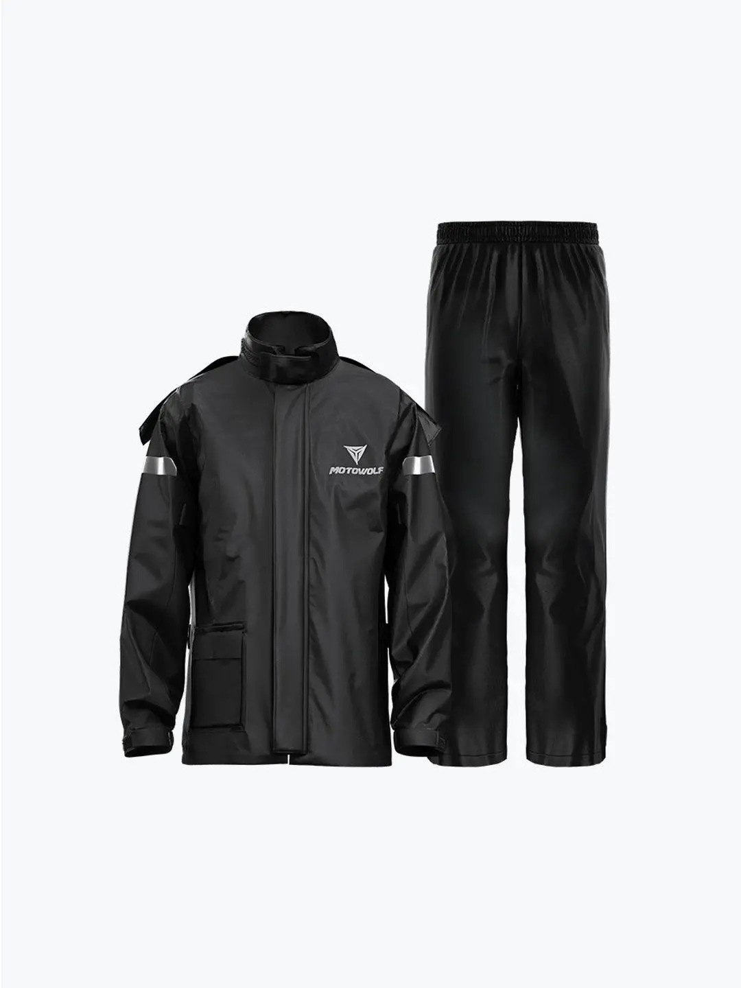 Motowolf Raincoat Black 0401 1