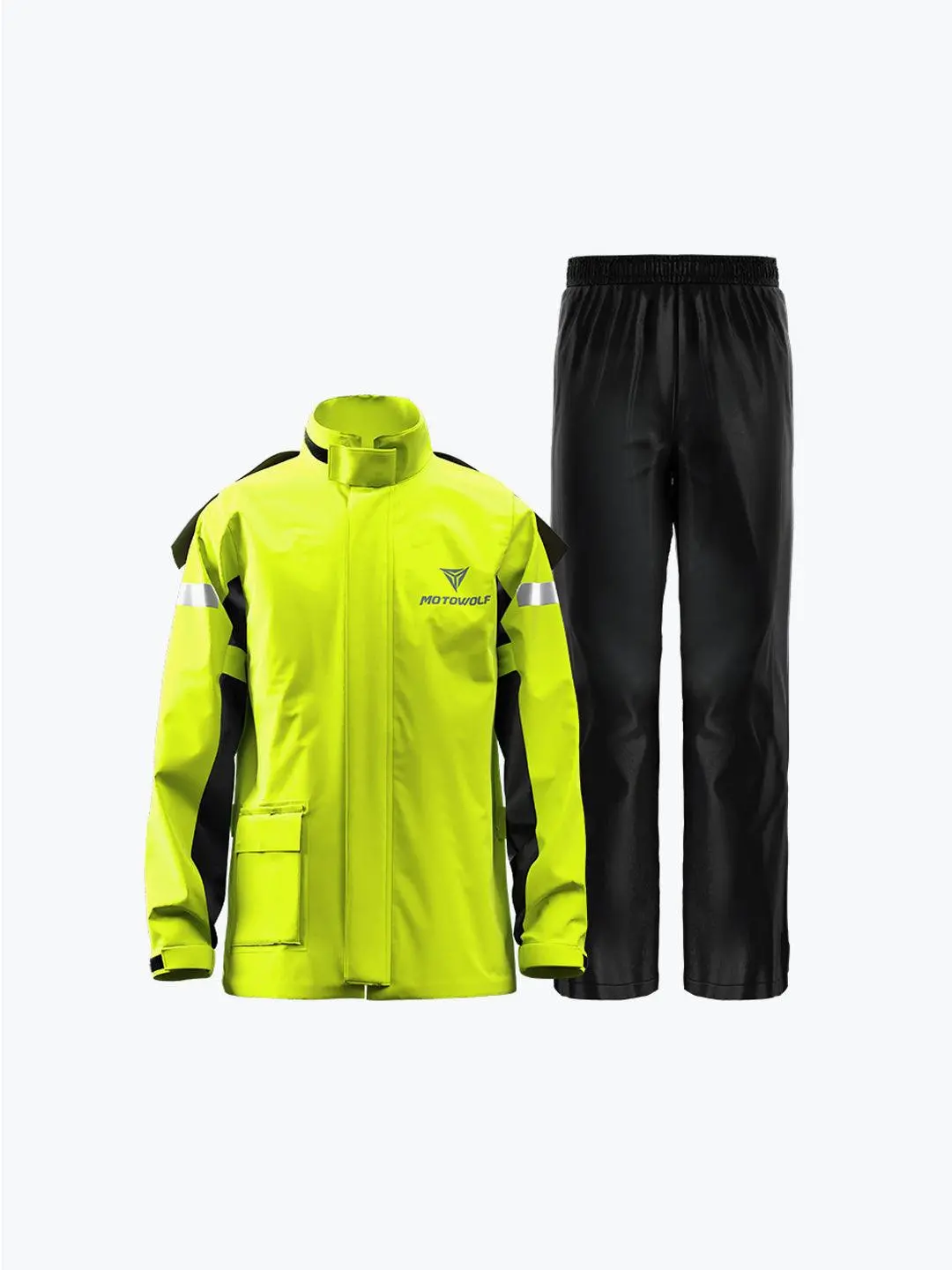 Motowolf Raincoat Yellow 0401 1