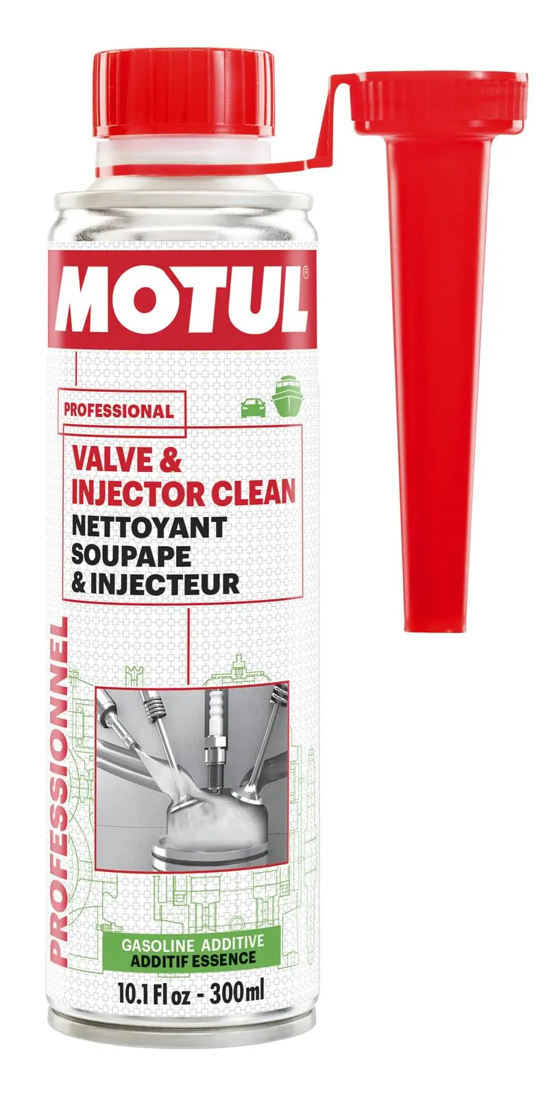 Motul Valve & Injector Clean Additive 300Ml Can 109614 1