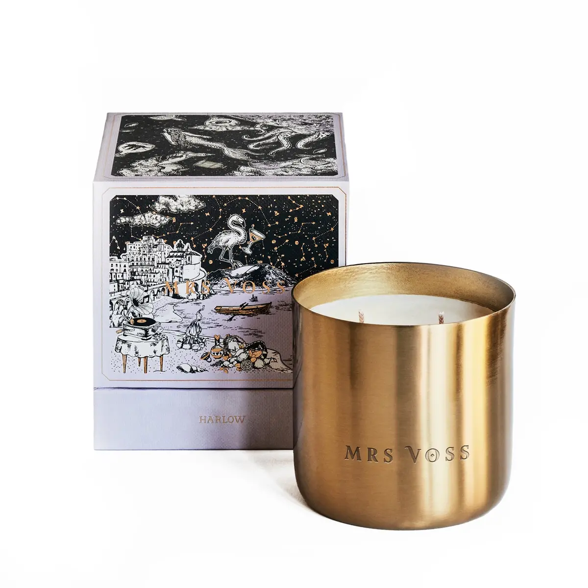 Mrs Voss | Scented Candle | Harlow - Limited Edition 1