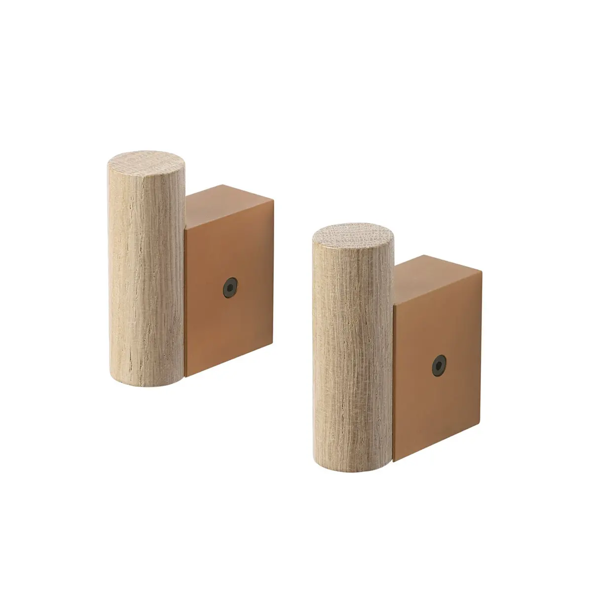 Muuto | Attach Coat Hook Set | Burnt Orange 1