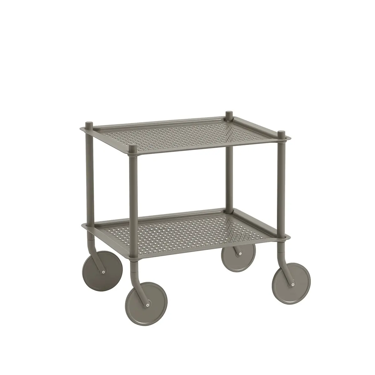 Muuto | Flow Trolley 2 Layer | Taupe (Indoor/Outdoor) 1