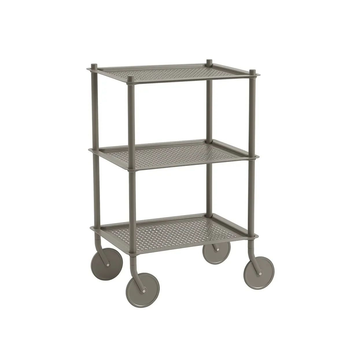 Muuto | Flow Trolley 3 Layer | Taupe (Indoor/Outdoor) 1