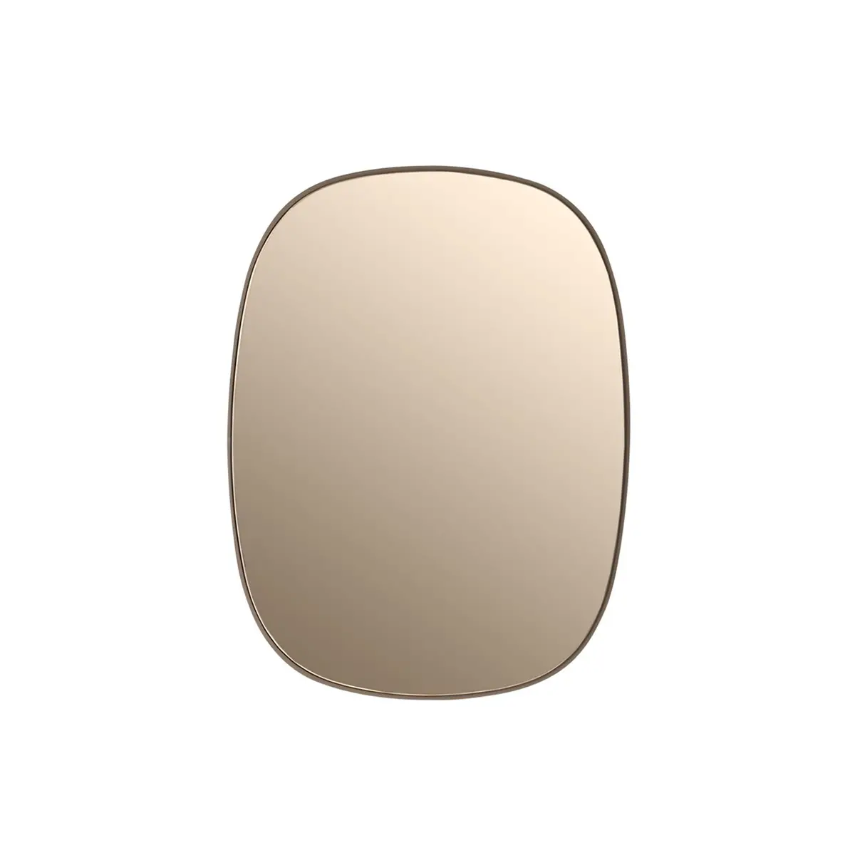 Muuto | Framed Mirror | Rose + Rose Glass | Small 1