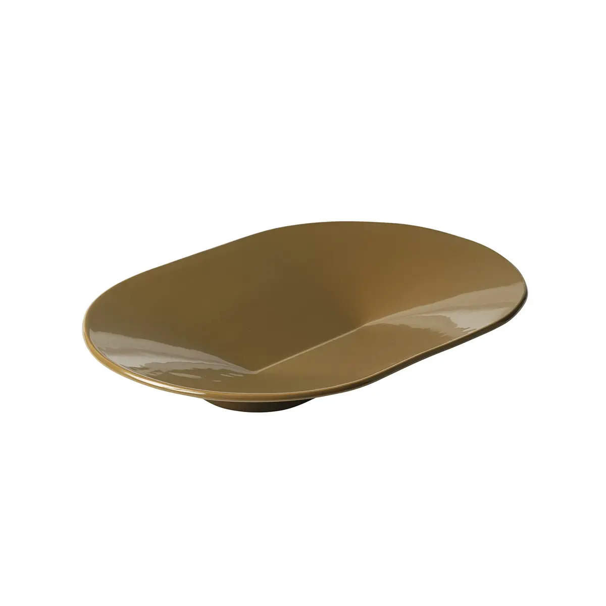 Muuto | Mere Bowl 52X36cm | Brown Green ~ Dc 1